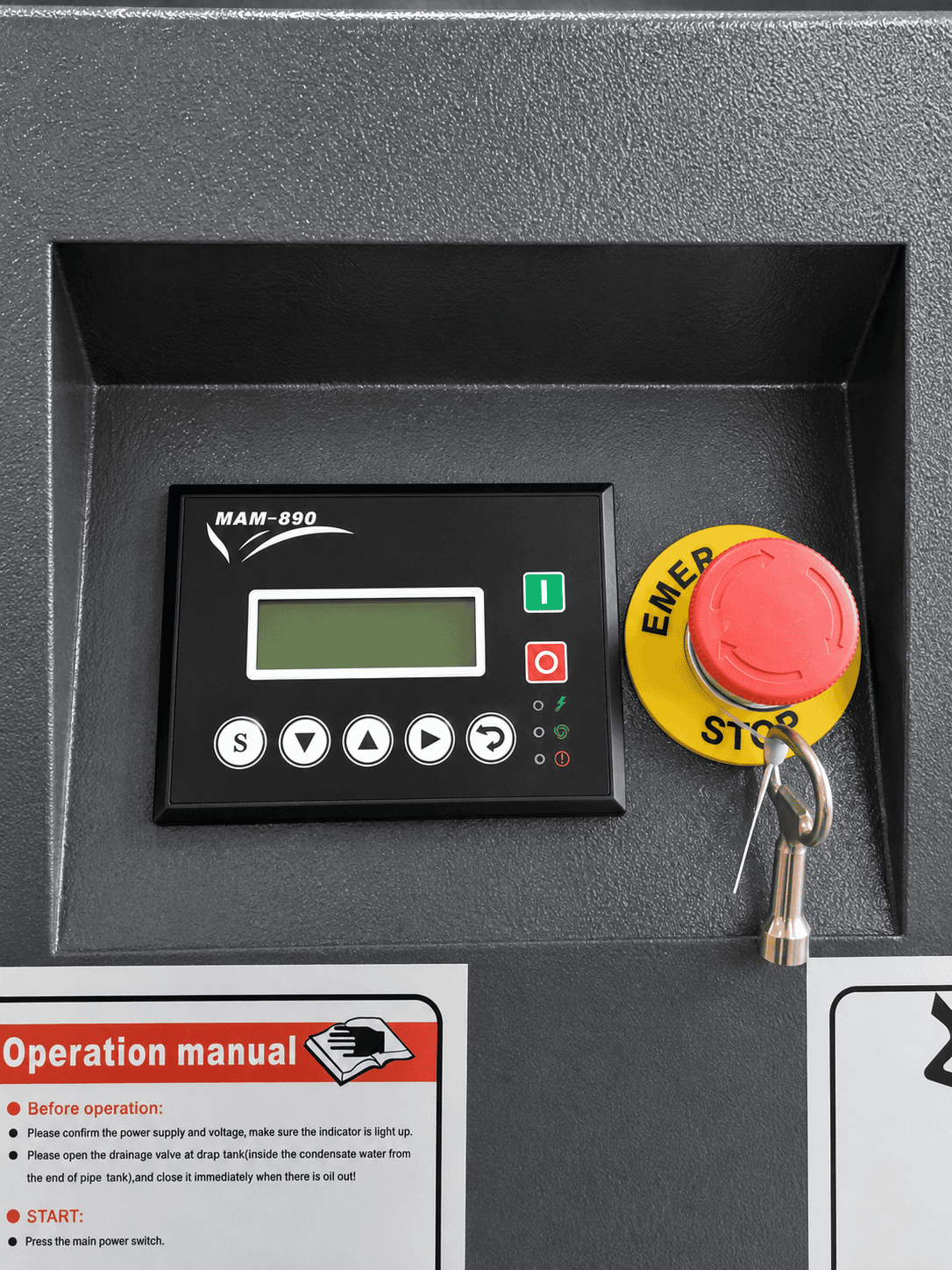 AIR SCREW COMPRESSOR - ASC 7.5 - (8 BAR) - Image 6
