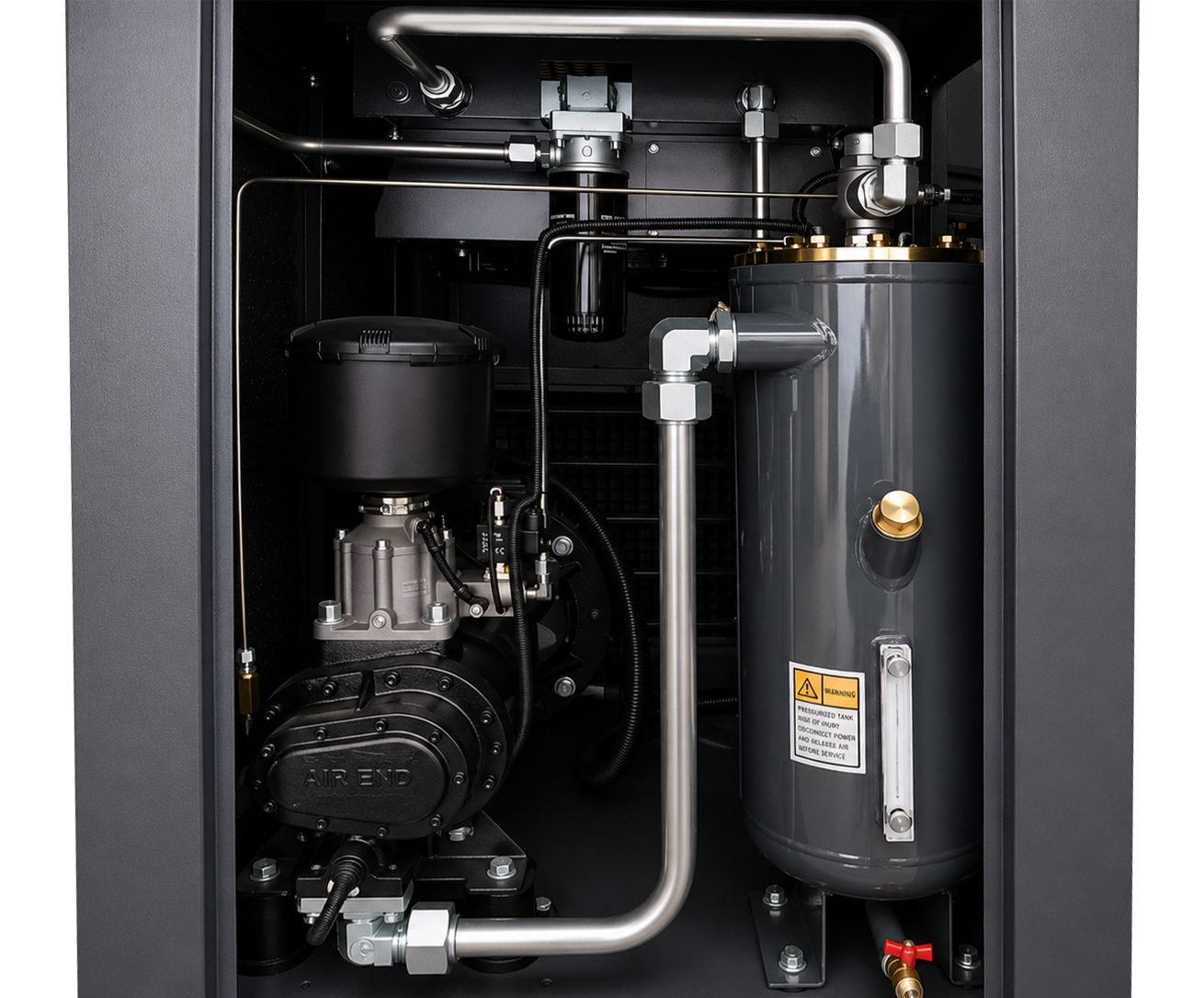 AIR SCREW COMPRESSOR - ASC 22 - (8 BAR) - Image 4