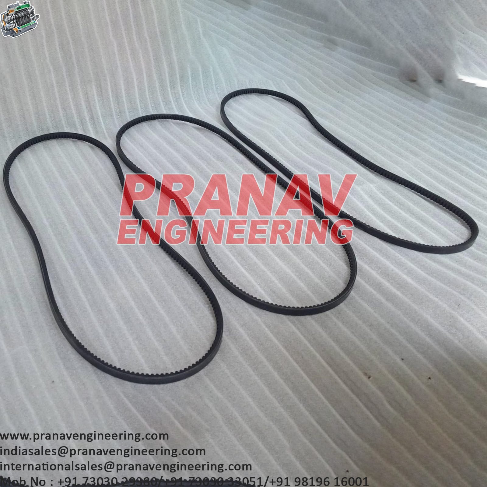 V BELT SET OF 3-1613839601 - Image 2