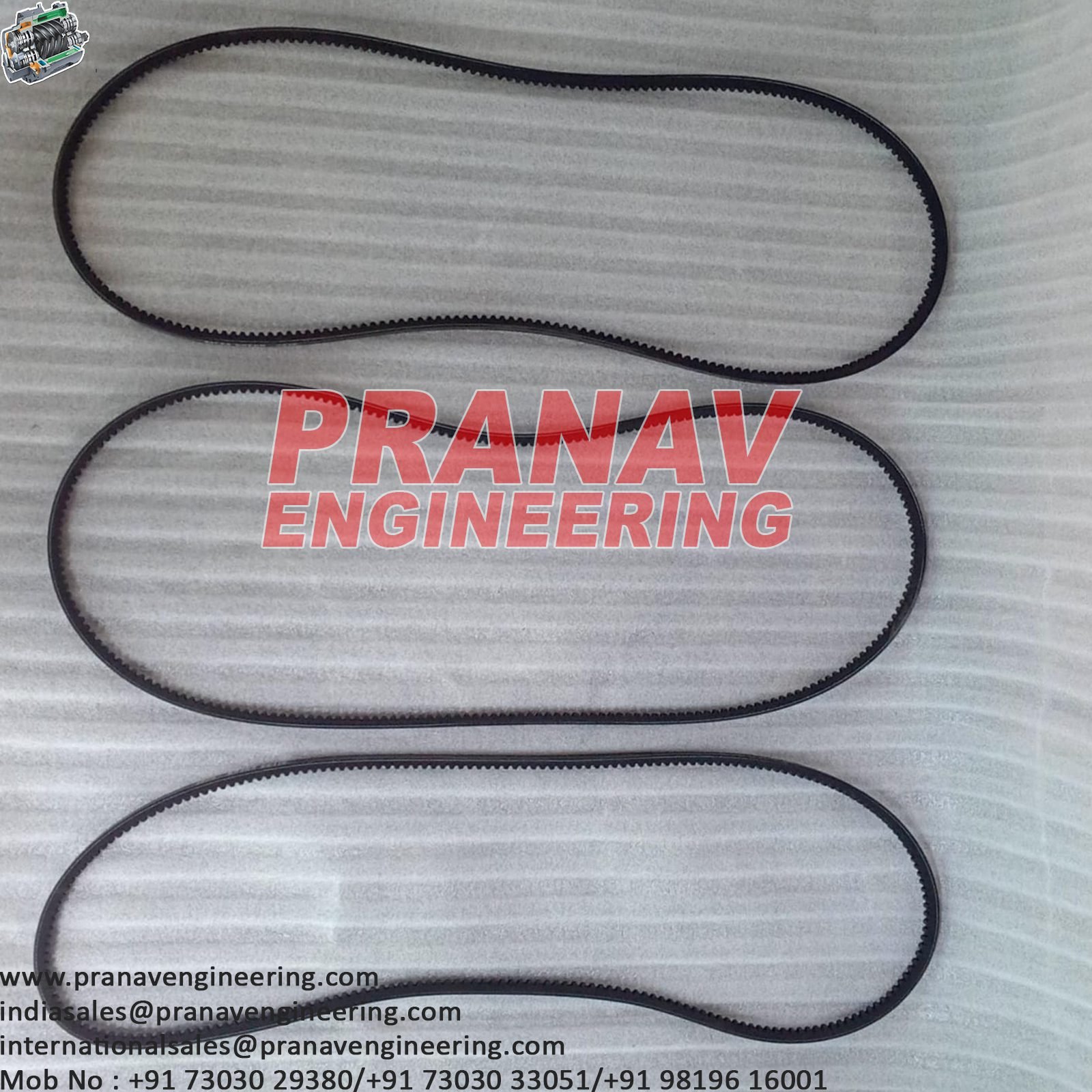 V BELT SET OF 3-1613839601