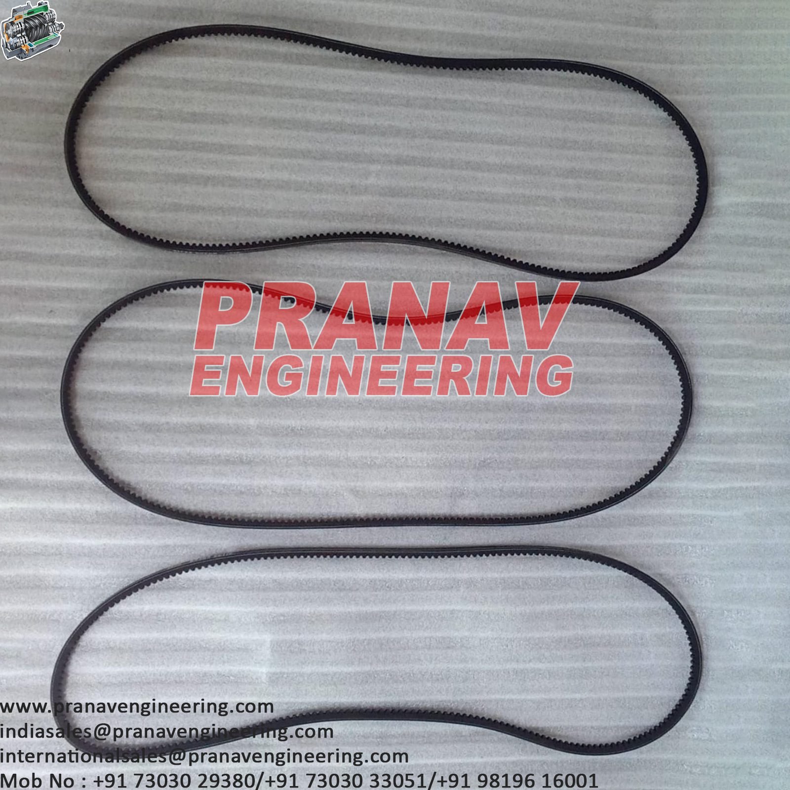 V BELT SET OF 3-2903102301