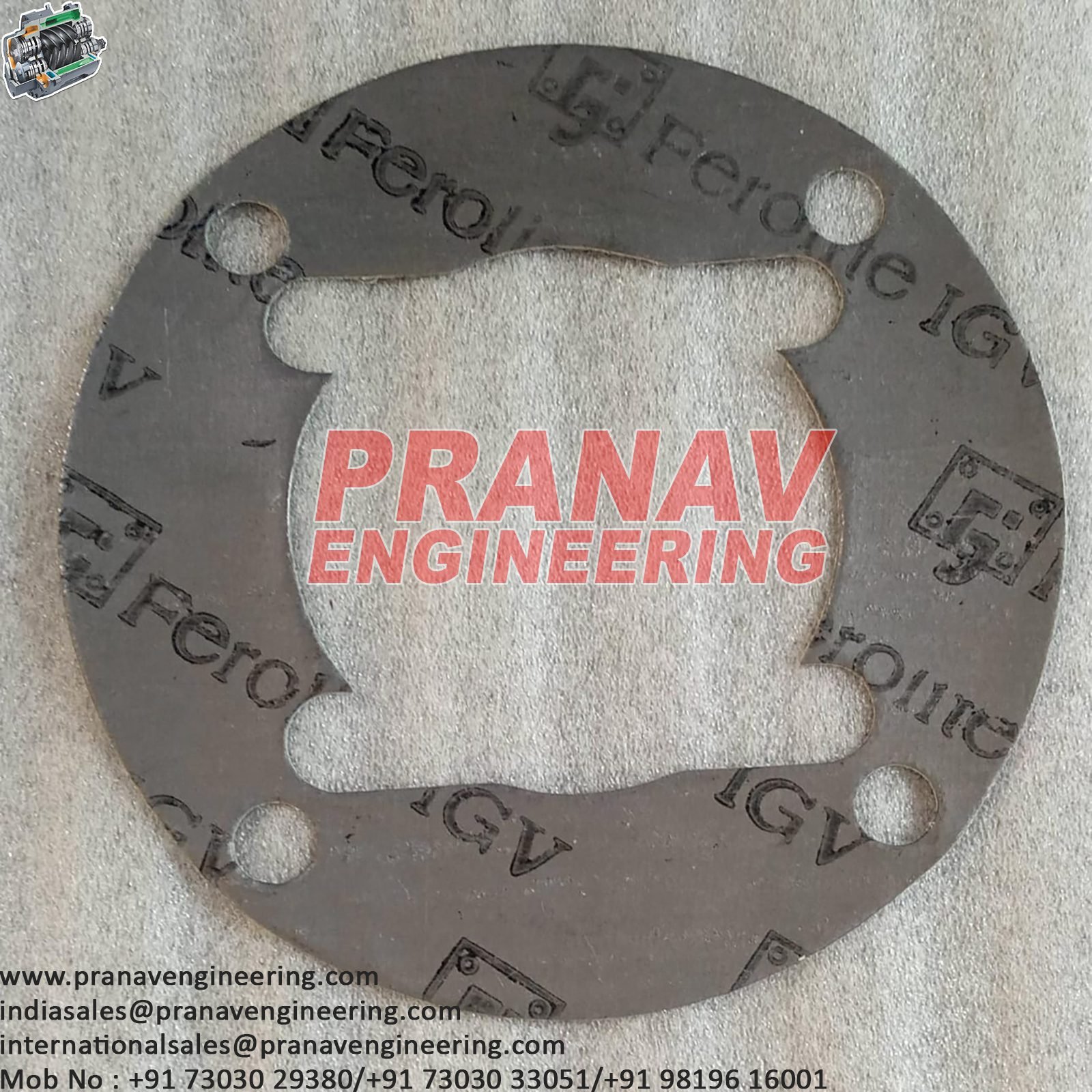 100MM CENTER GASKET-020404450