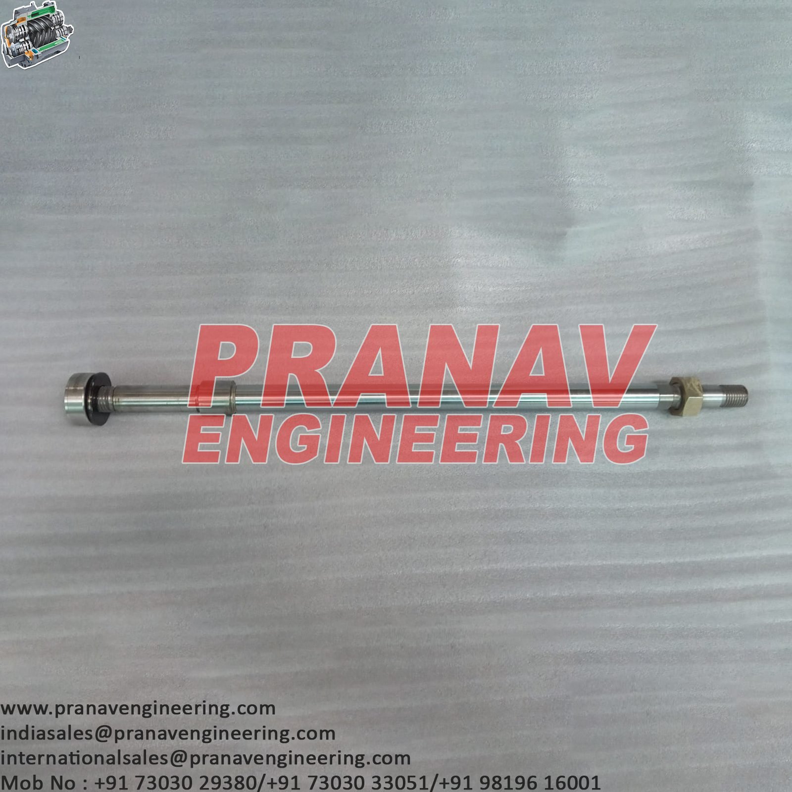 PISTON ROD WITH NUT-1901002591 - Image 3