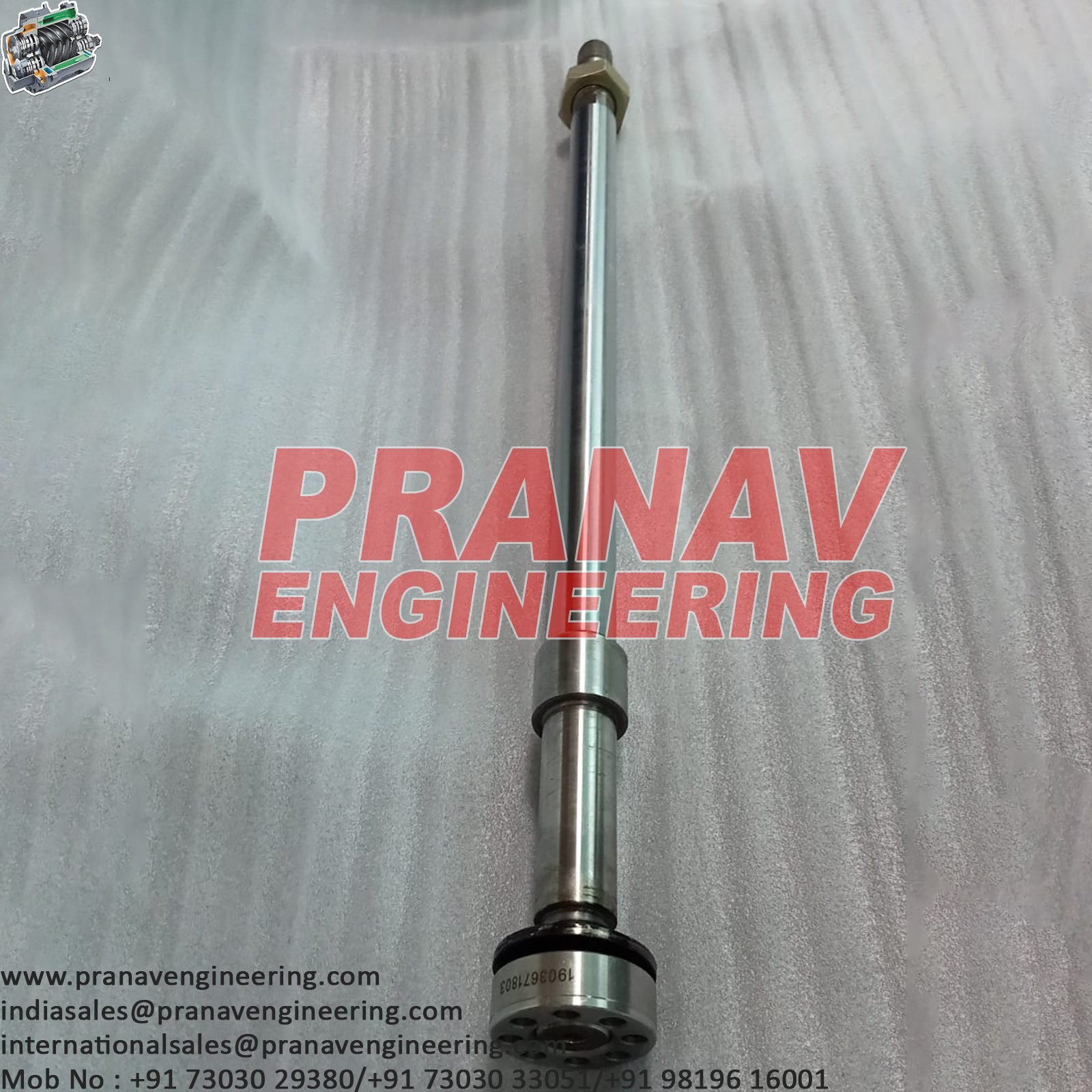 PISTON ROD WITH NUT-1901002591 - Image 4