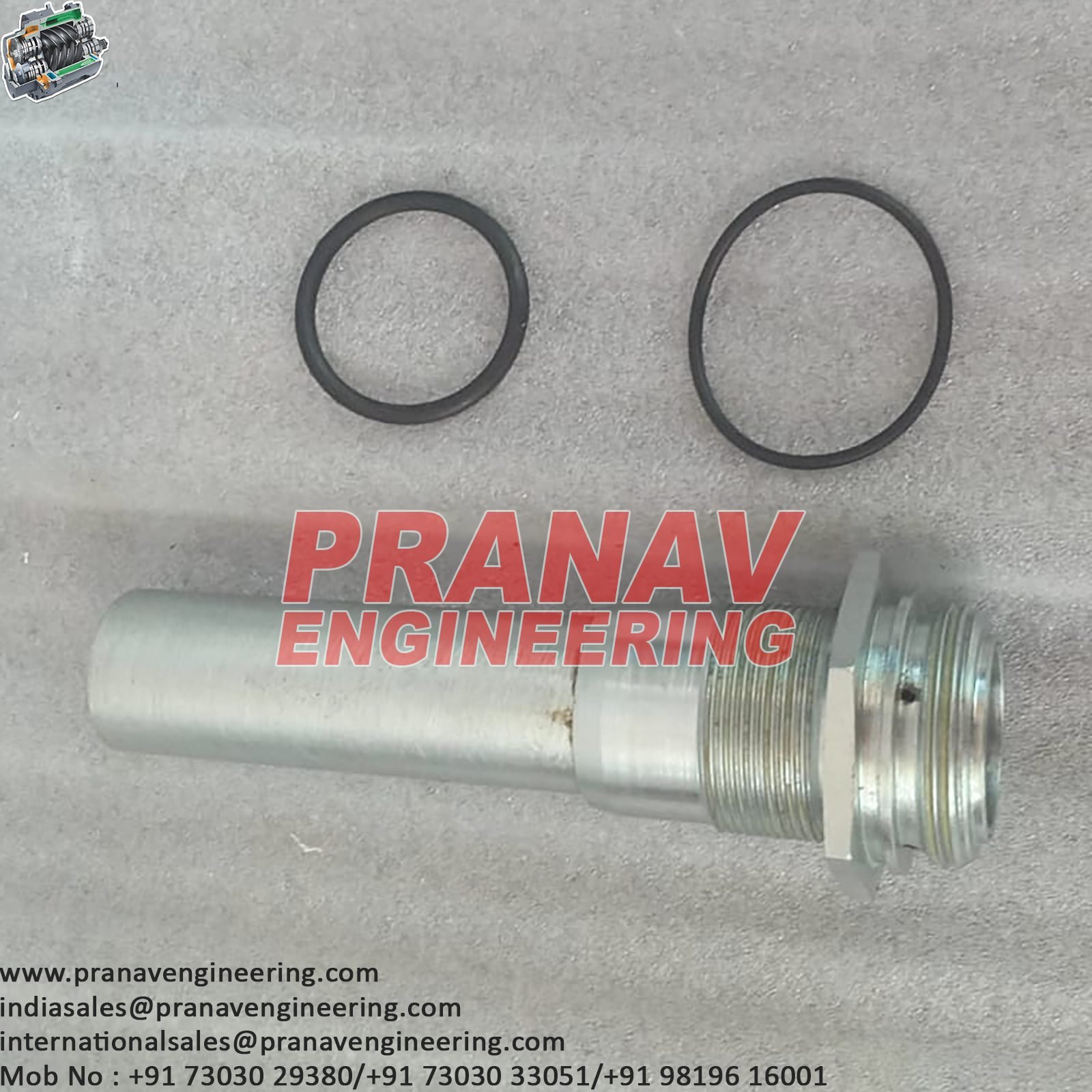 NIPPLE FILTER AIR OIL SEPARATOR-22354989 - Image 2