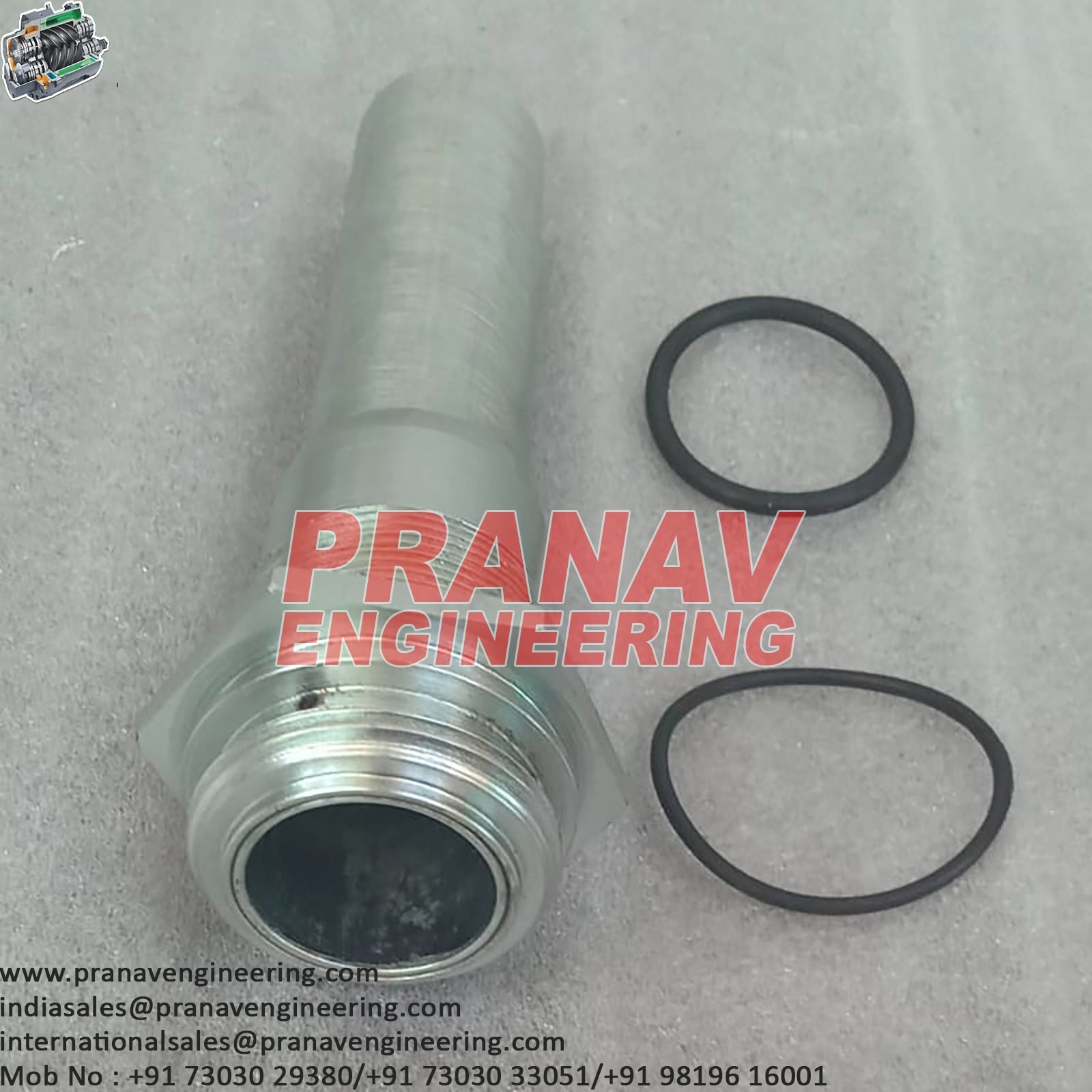 NIPPLE FILTER AIR OIL SEPARATOR-22354989 - Image 3