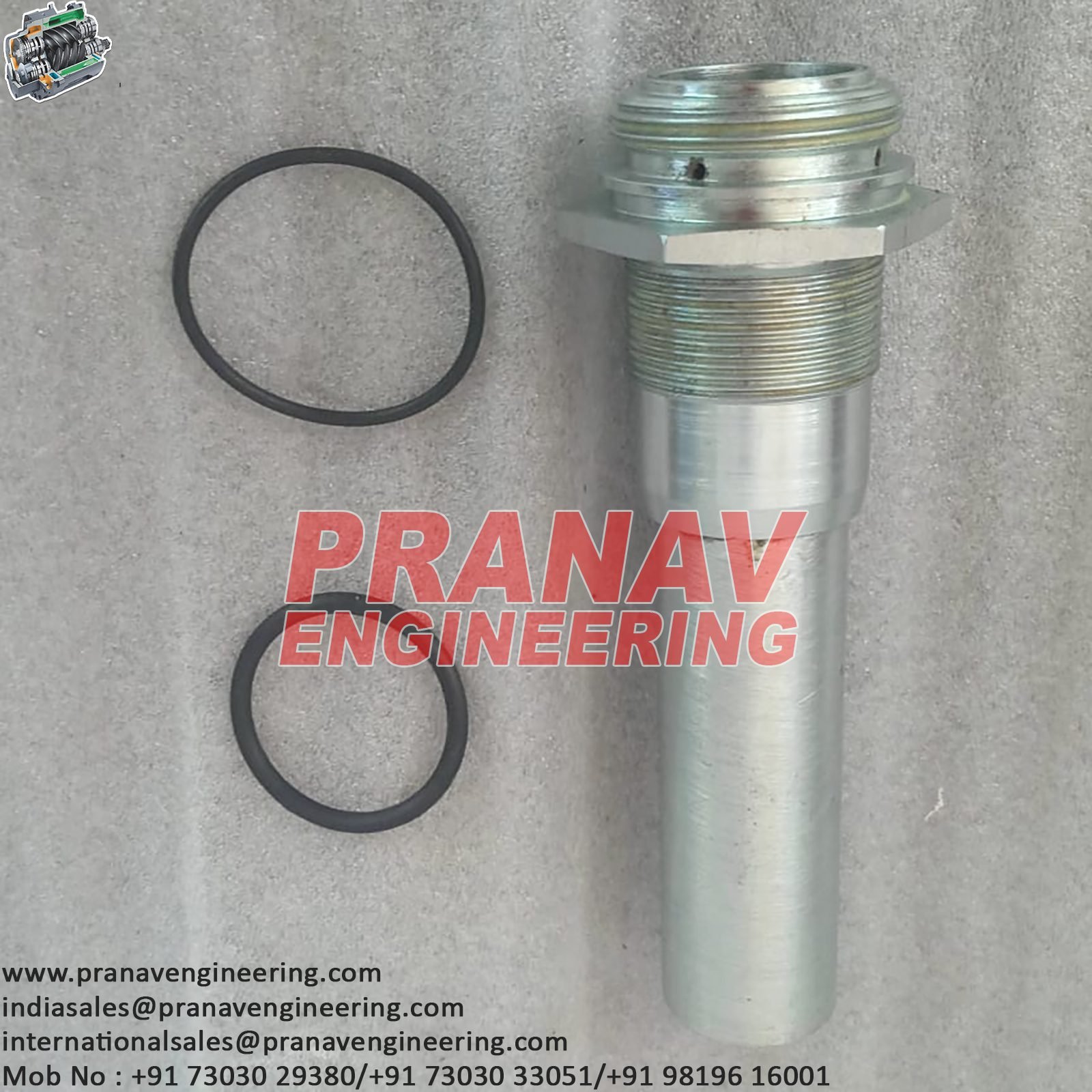 NIPPLE FILTER AIR OIL SEPARATOR-22354989
