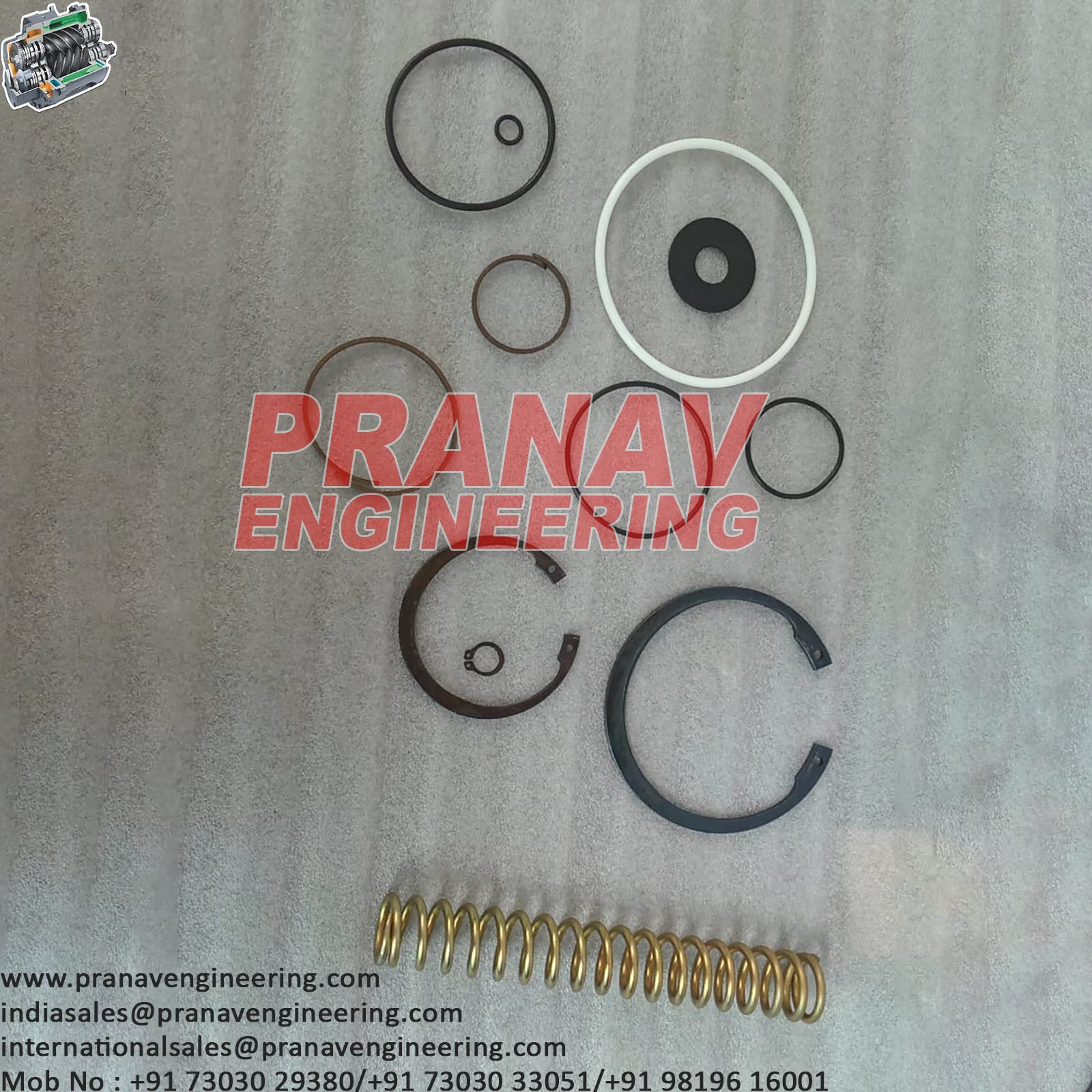 INTAKE VALVE KIT WITH ALUMINIUM PARTS-22551972 - Image 3