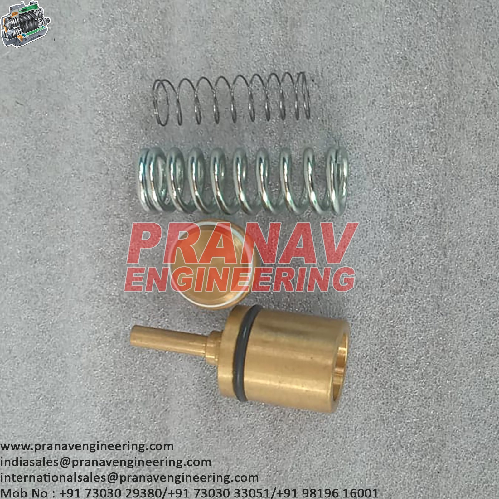 MINIMUM PRESS CHECK VALVE KIT-23134968 - Image 2