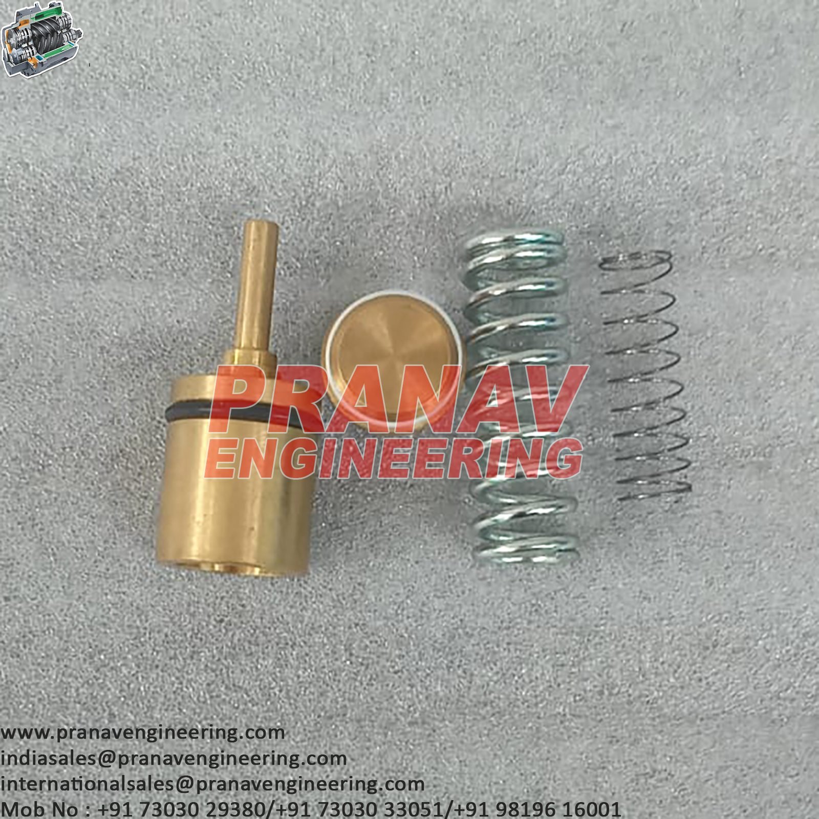 MINIMUM PRESS CHECK VALVE KIT-23134968
