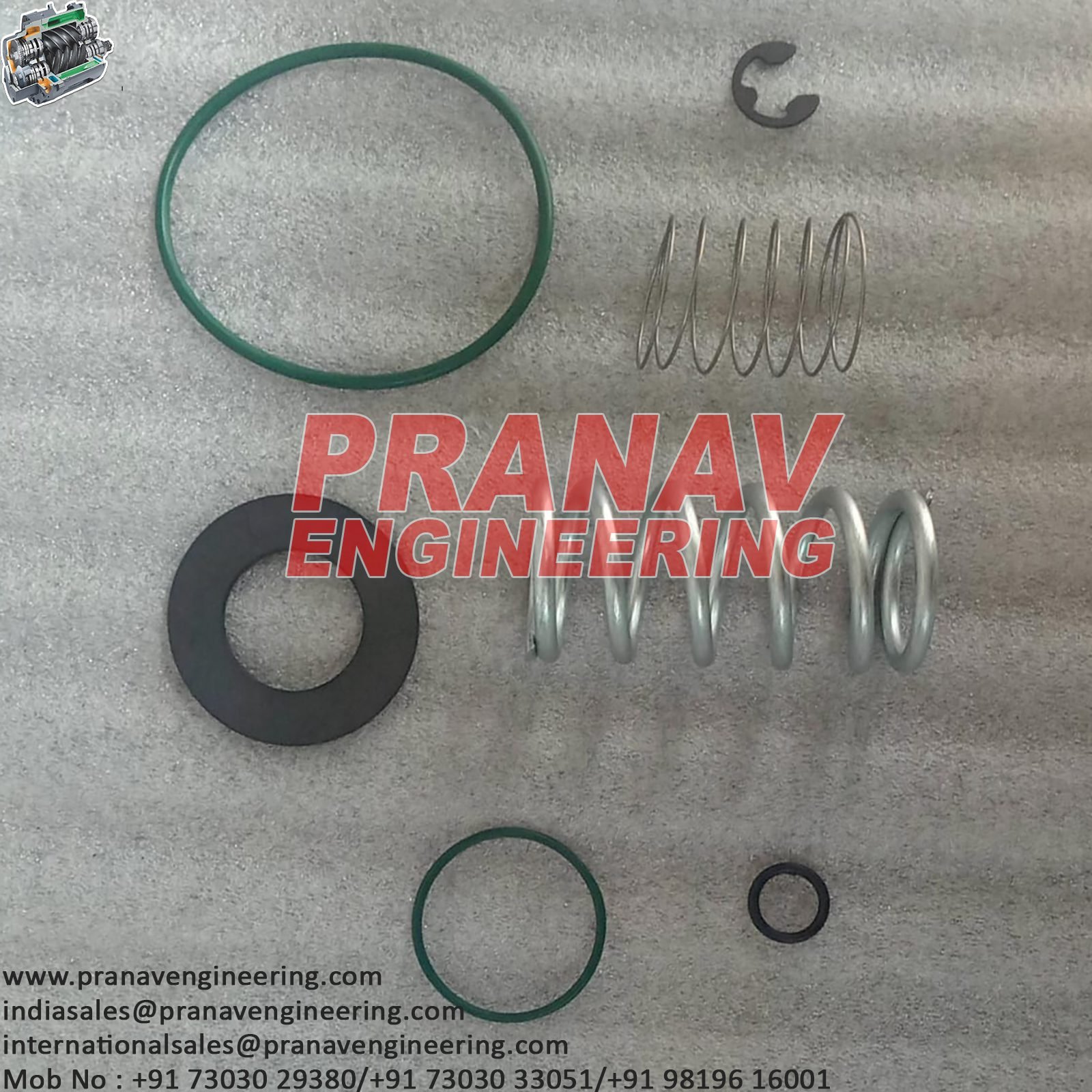 MINIMUM PRESSURE VALVE KIT-2901145300 - Image 2