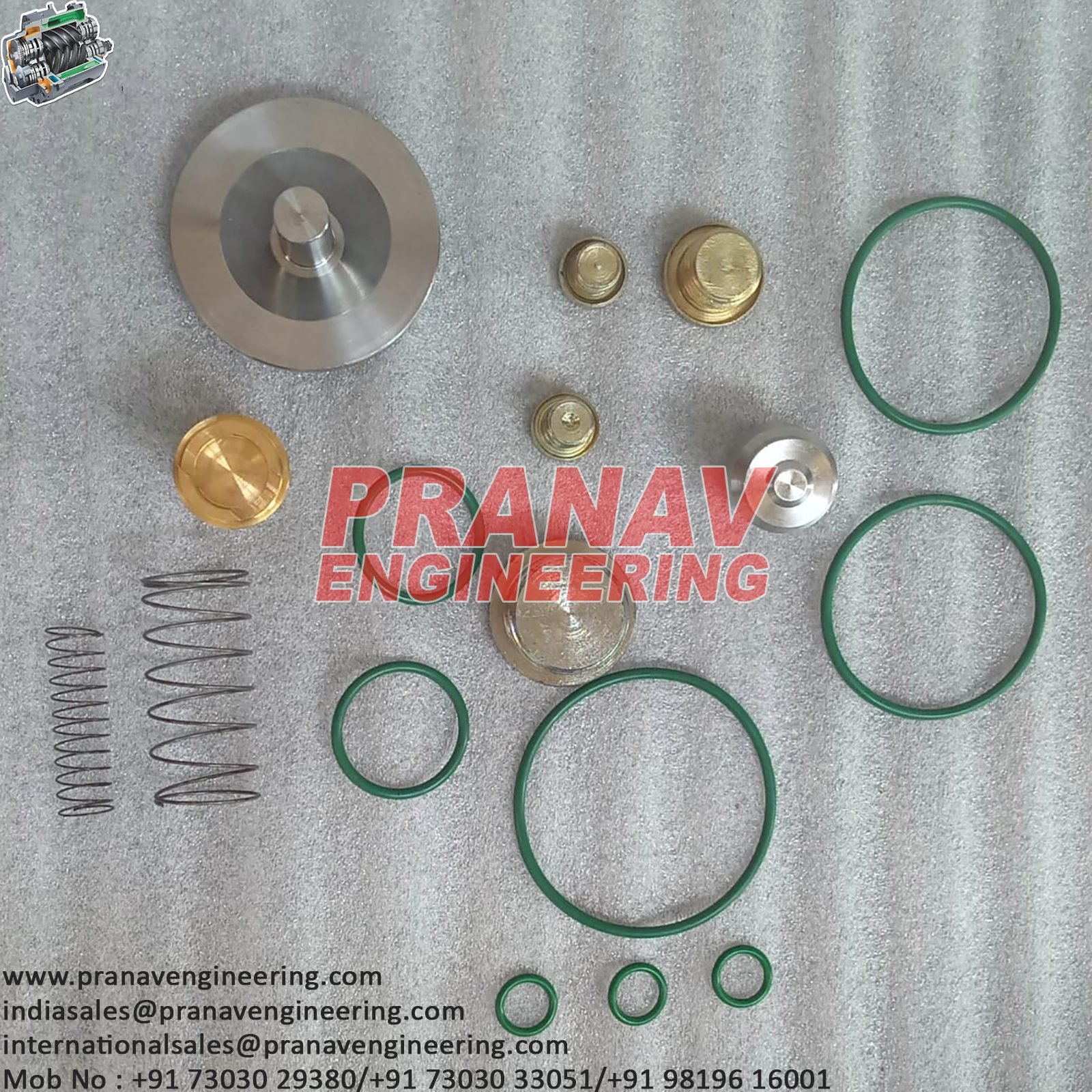 OIL STOP CHECK VALVE KIT-2901202000 - Image 2