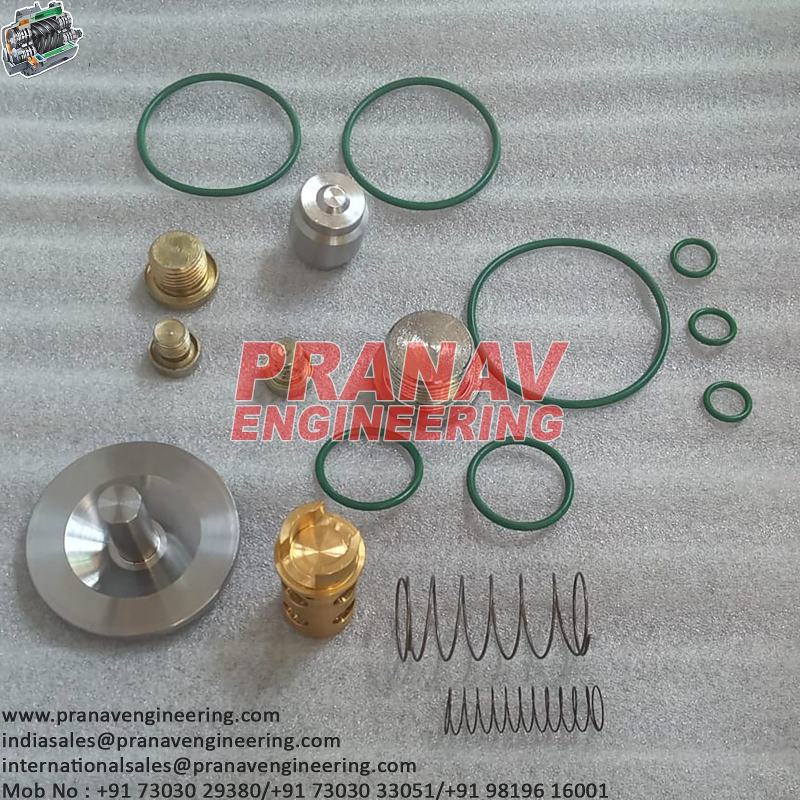 OIL STOP CHECK VALVE KIT-2901202000 - Image 3
