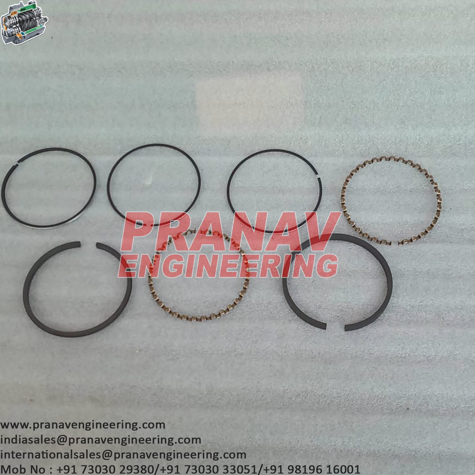 PISTON RING SET-30423537 - Image 3