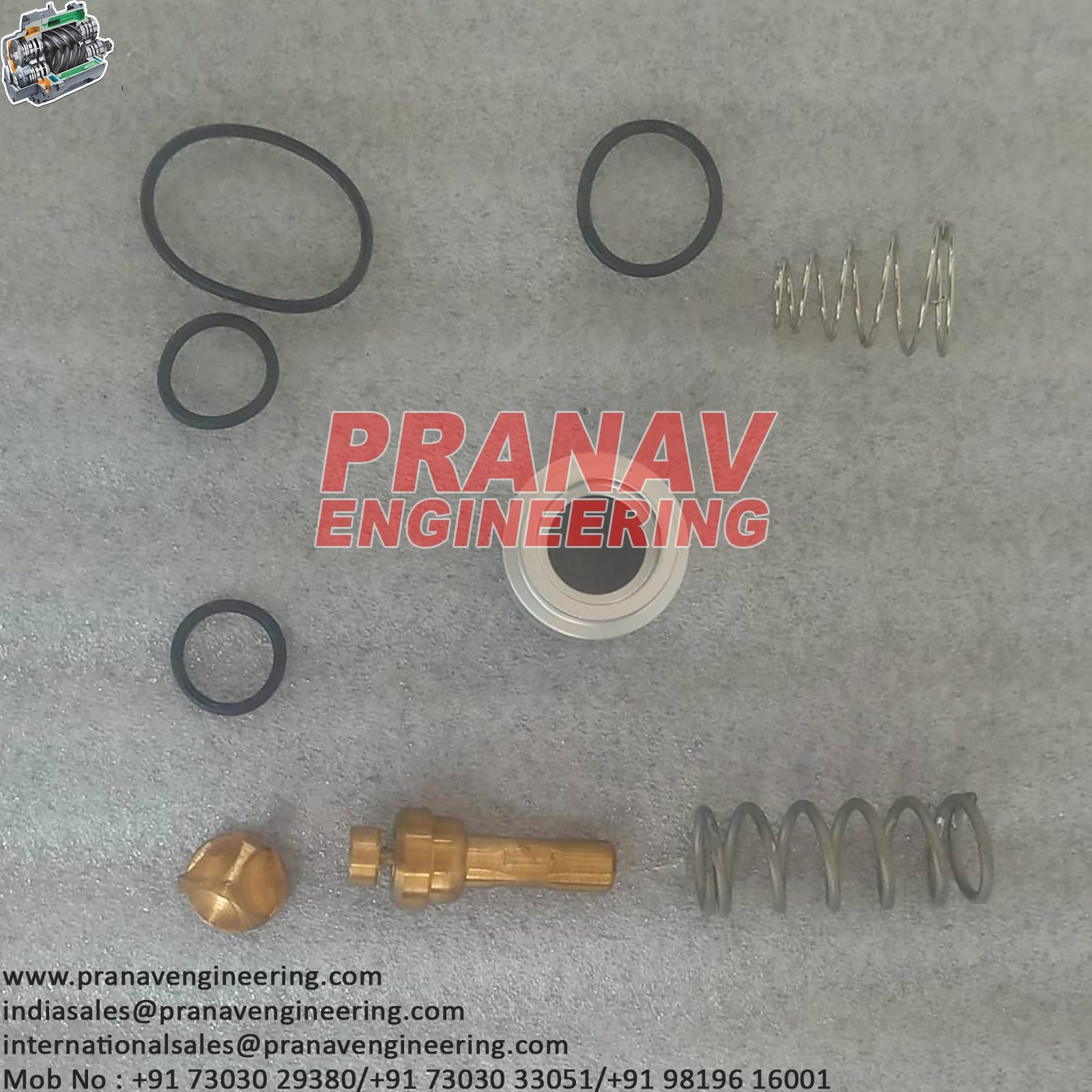 REPAIR KIT COM. VALVE-400705.00020 - Image 2