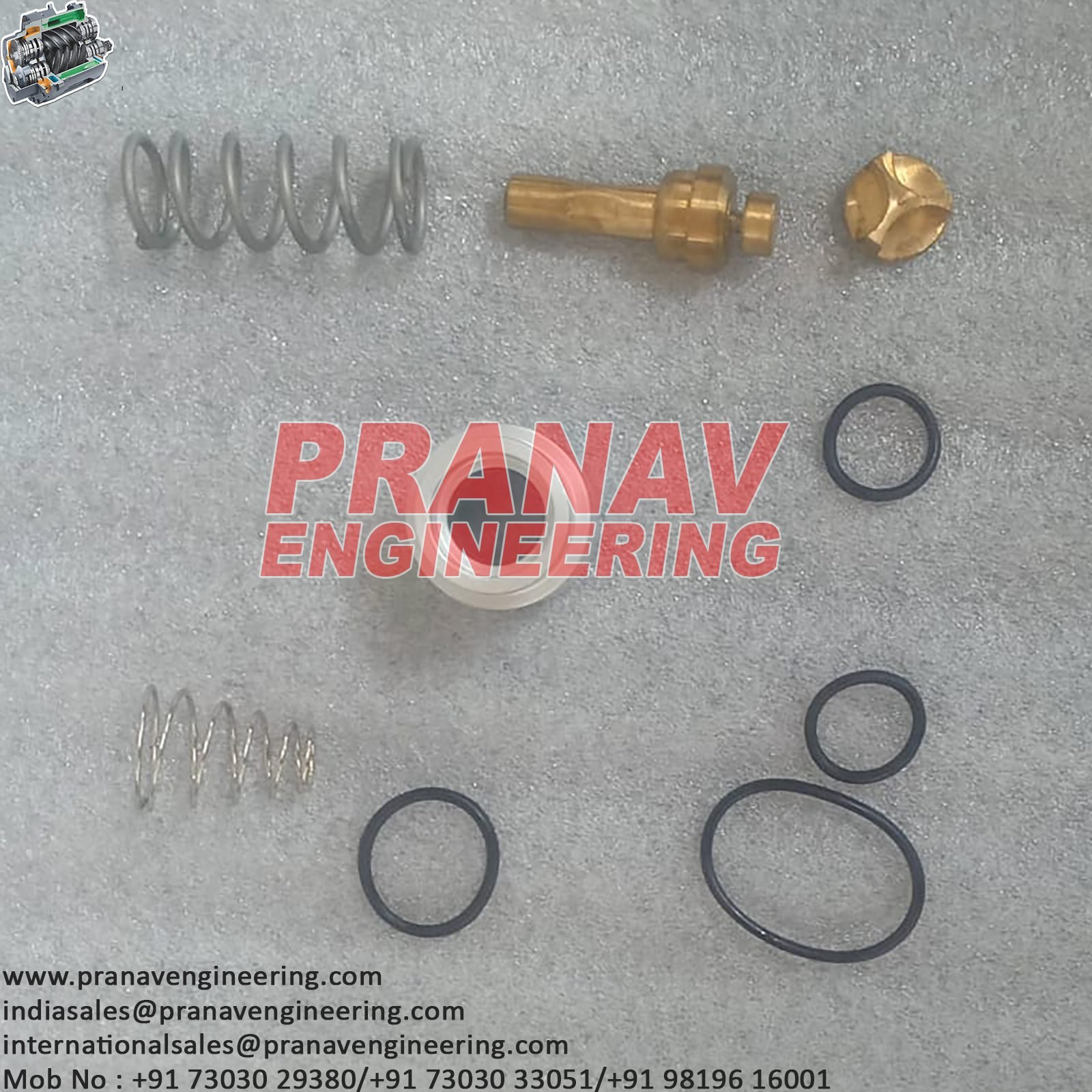 REPAIR KIT COM. VALVE-400705.00020