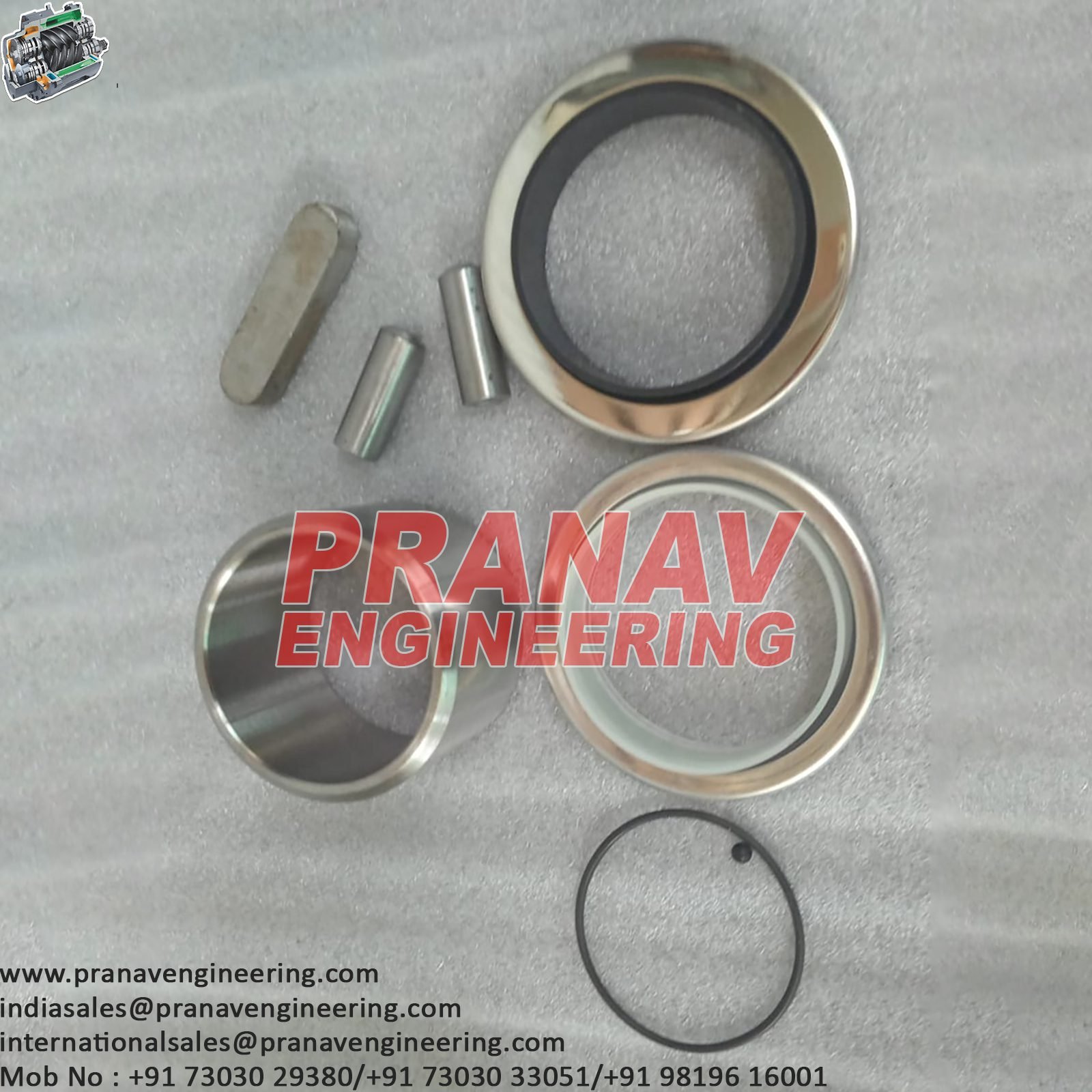 SHAFT SEAL KIT OEM TYPE COMPONENTS-42486597