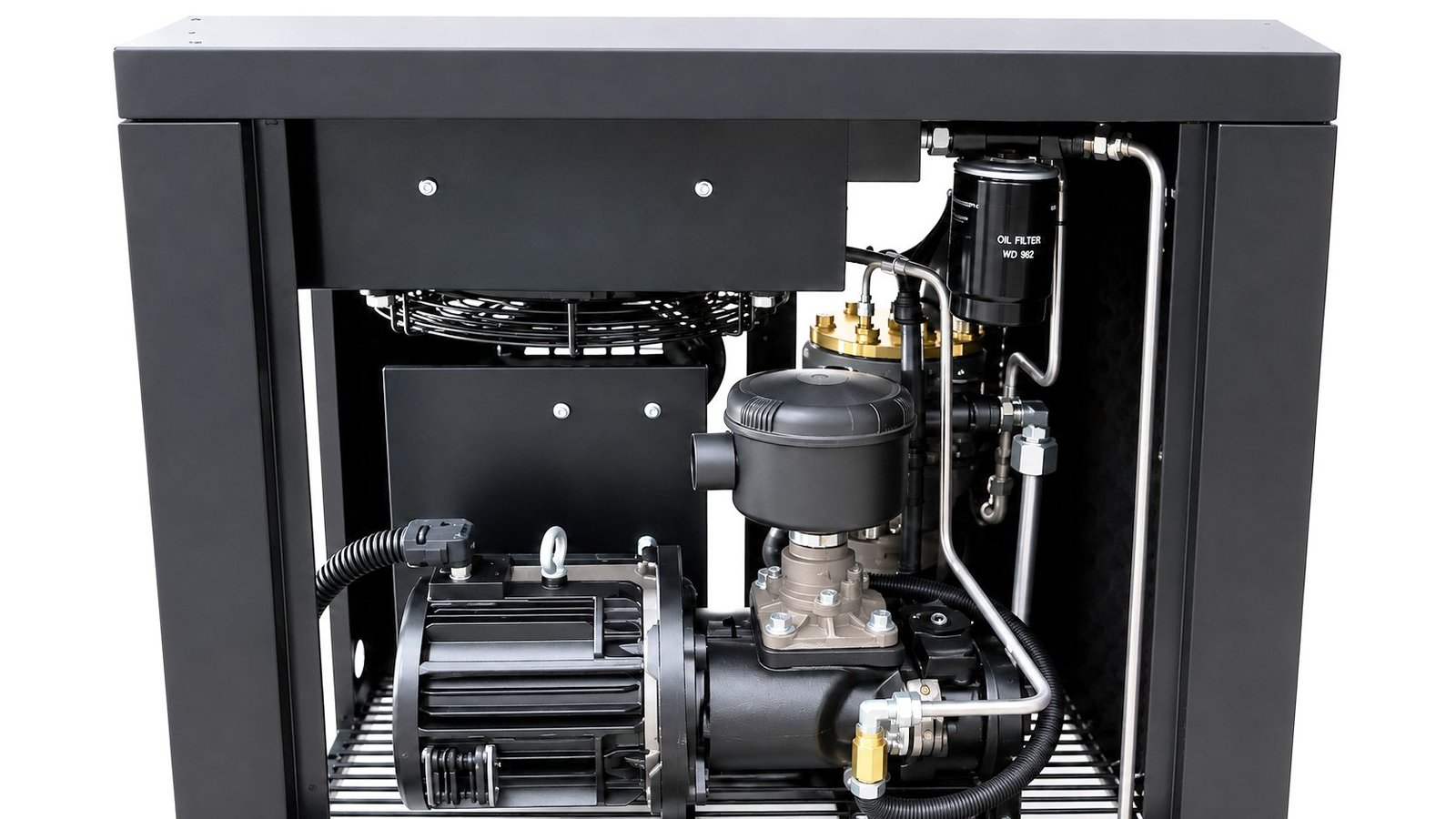 AIR SCREW COMPRESSOR (VSD) - ASC 7.5 - (12 BAR) - Image 2