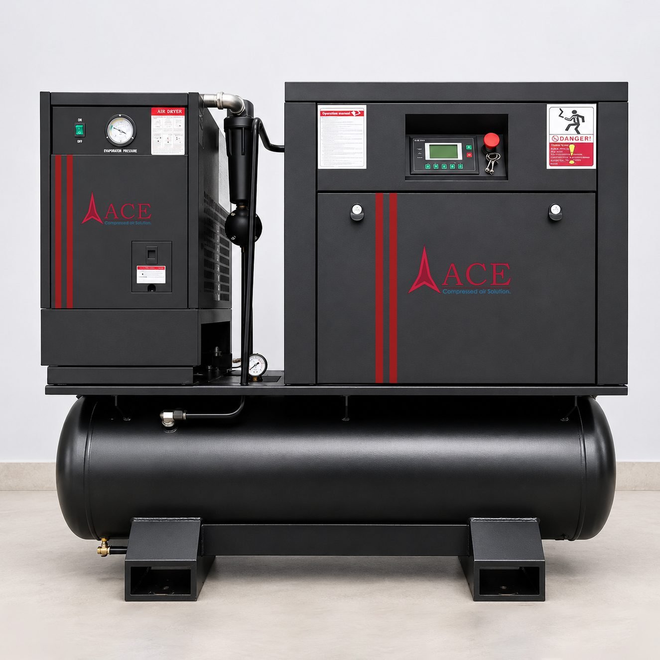 TANK MOUNTED COMPRESSOR (TMDL) - ASC 11 - (10 BAR)
