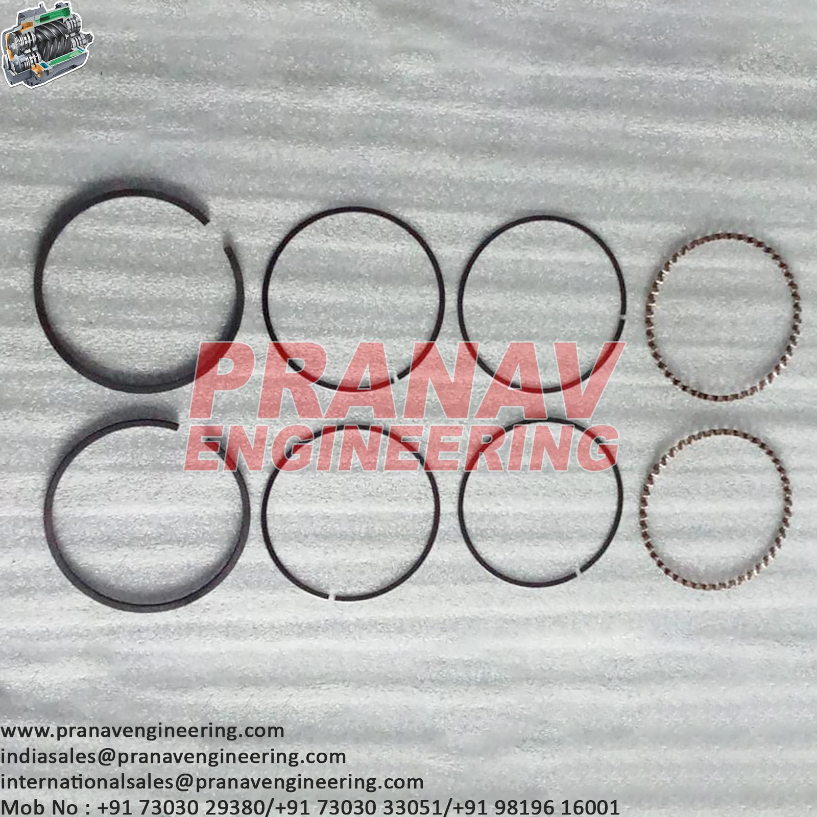 PISTON RING SET-30423610 - Image 3