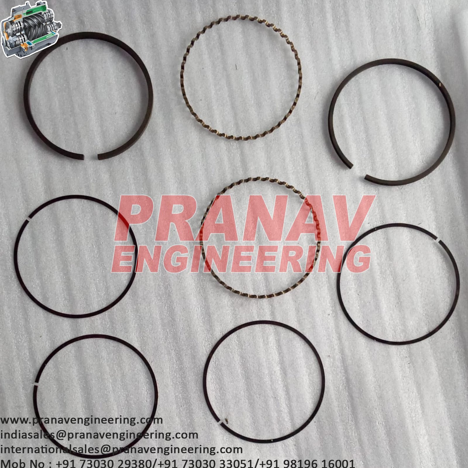 PISTON RING SET-32194144 - Image 2
