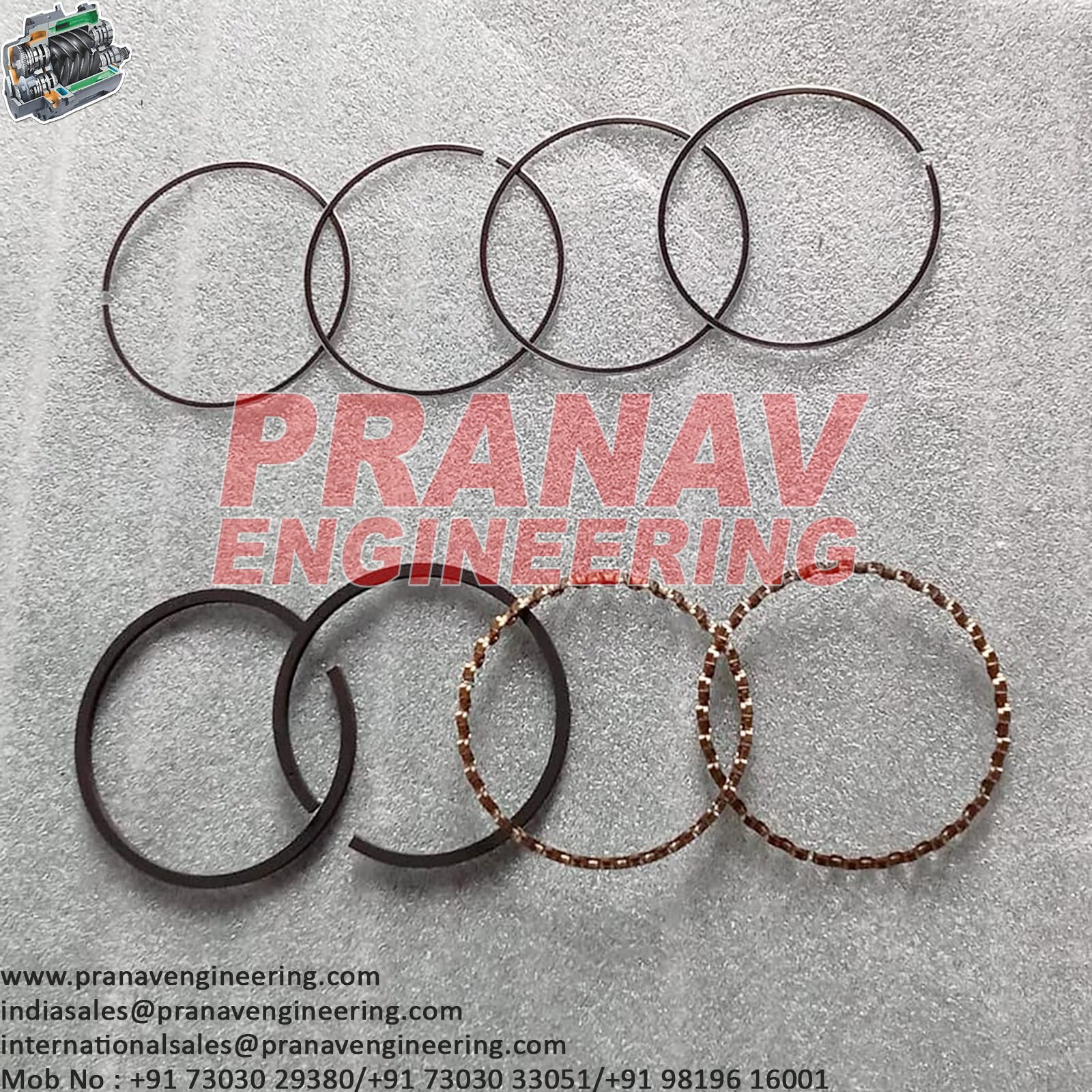 PISTON RING SET-32198335 - Image 4