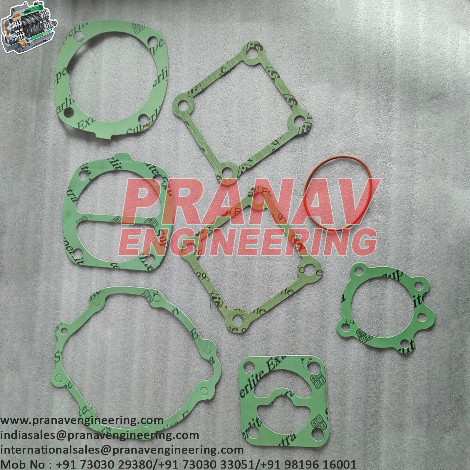 GASKET SET O RING-32301434