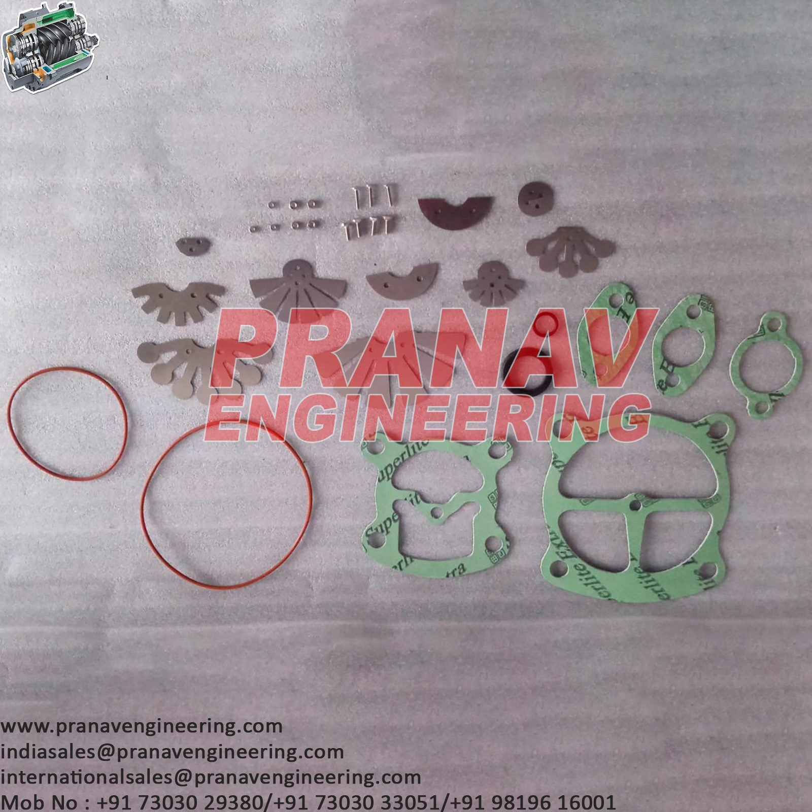VALVE KIT GASKET-32307118 - Image 2