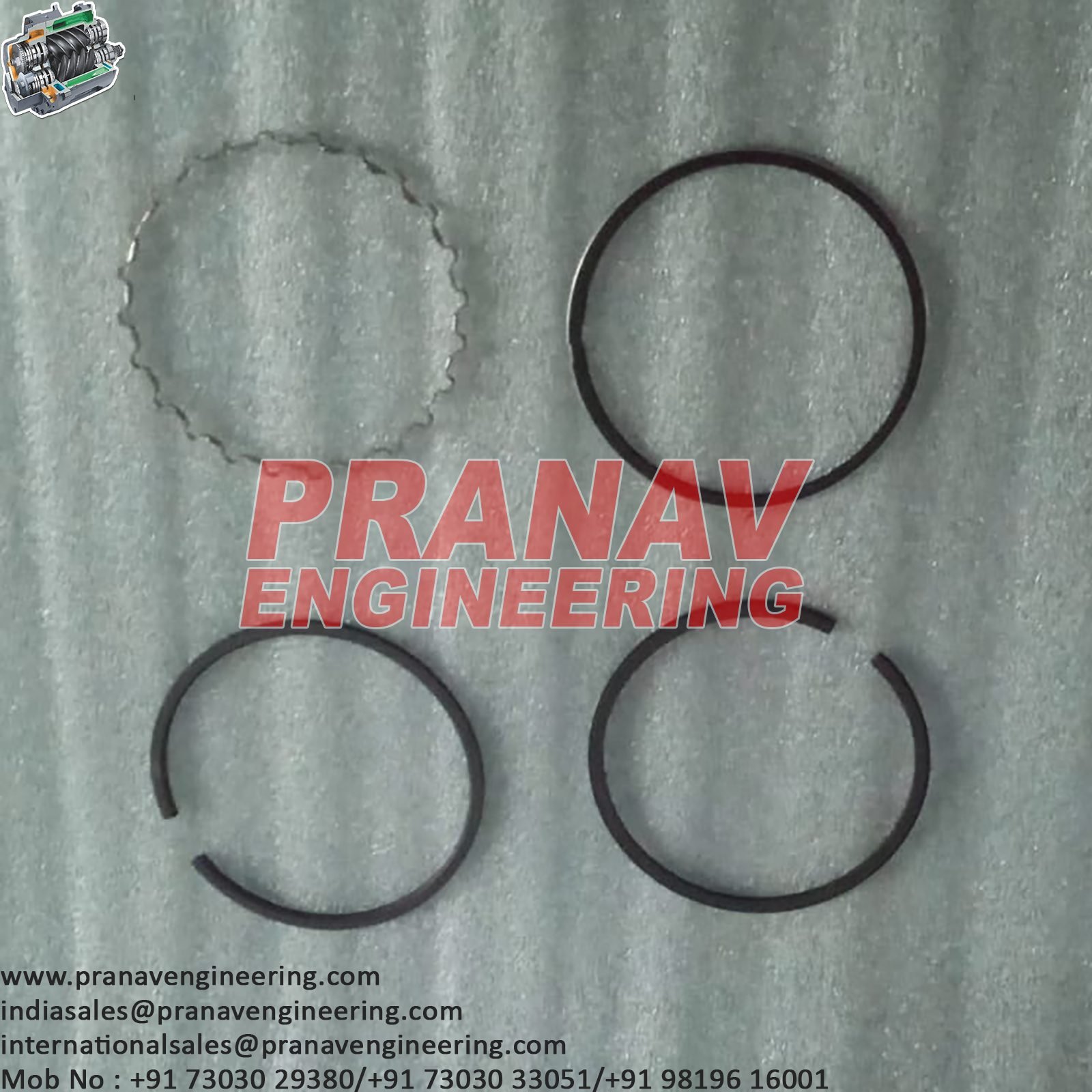 PISTON RING SET-32307910 - Image 4