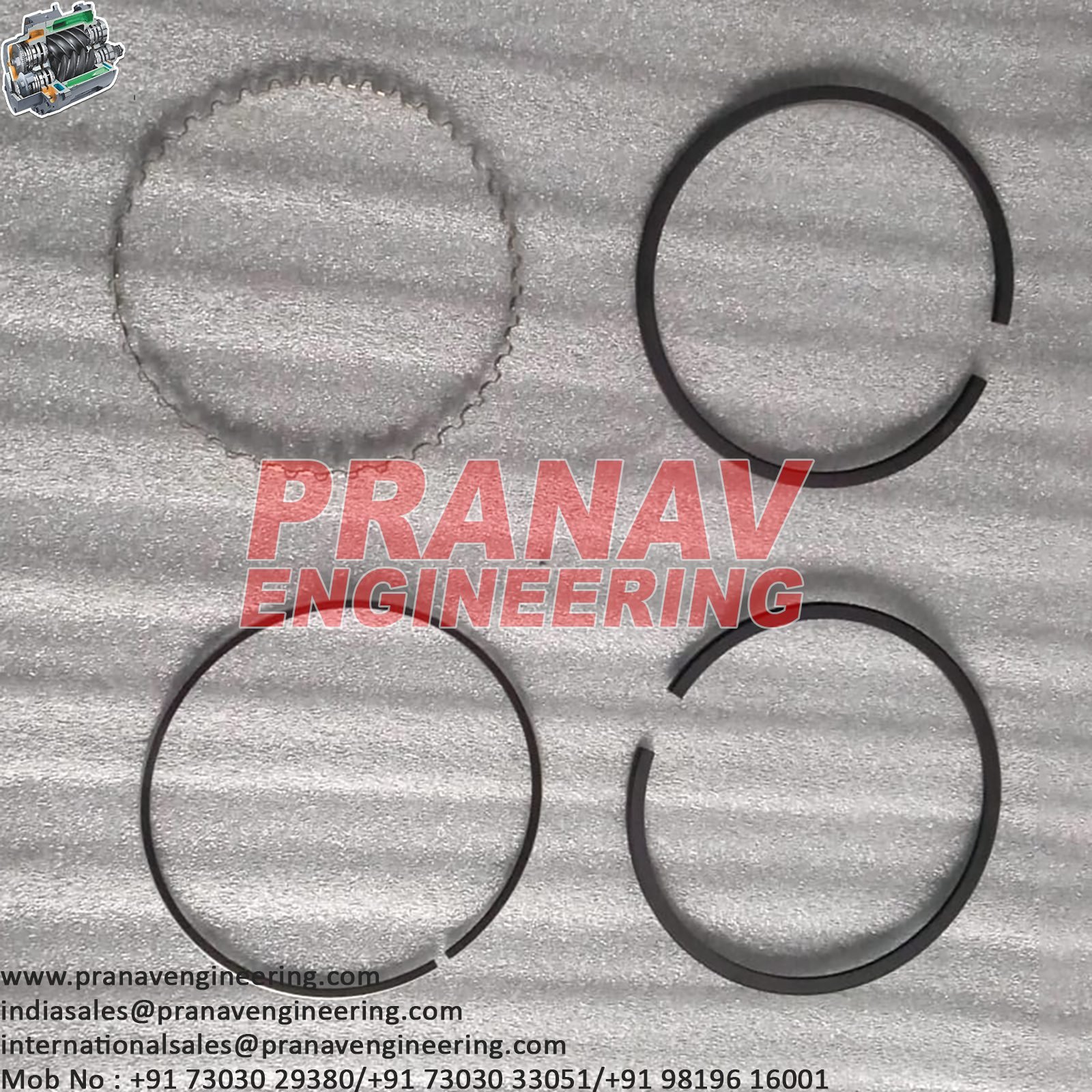 PISTON RING SET-32307928 - Image 3