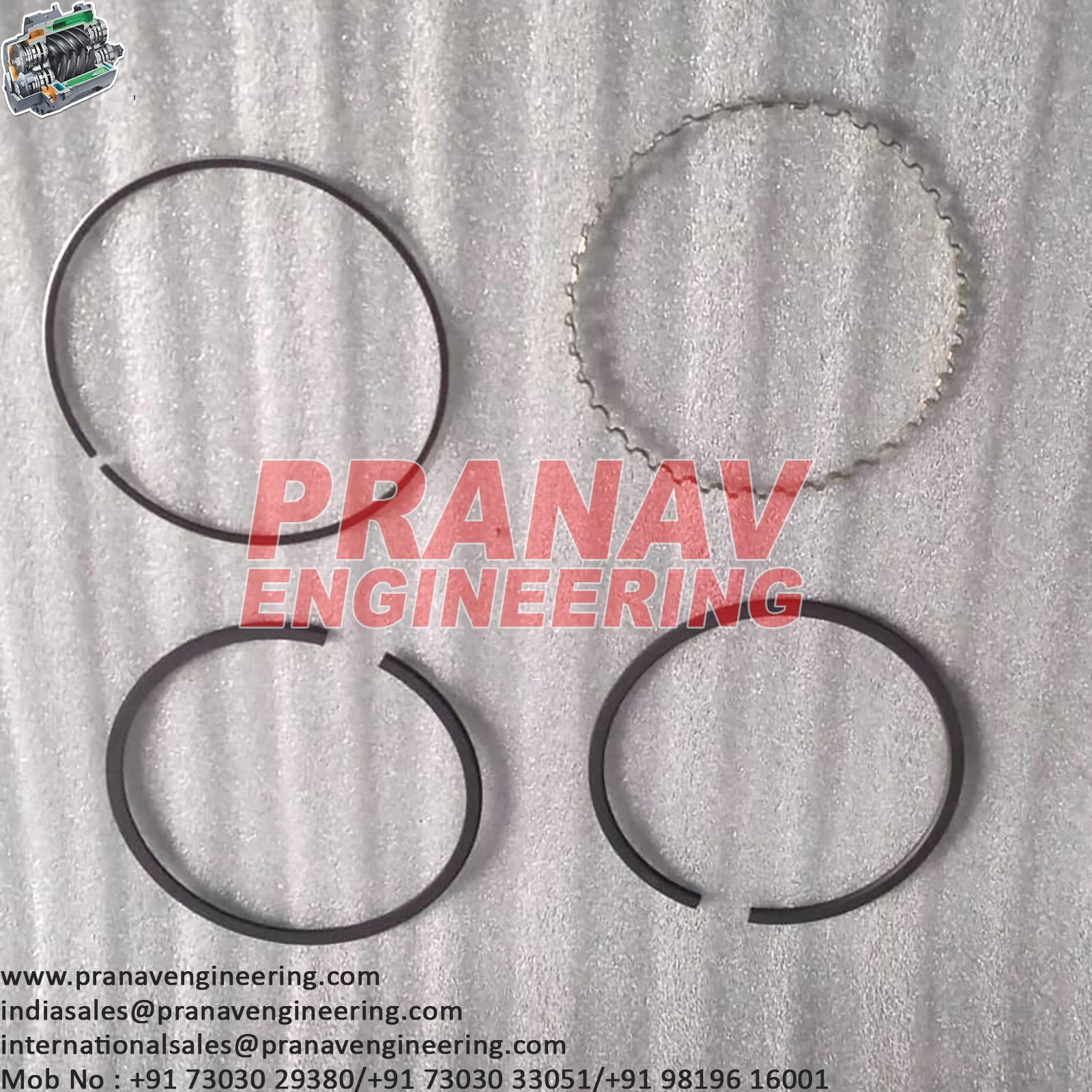 PISTON RING SET-32307928 - Image 4