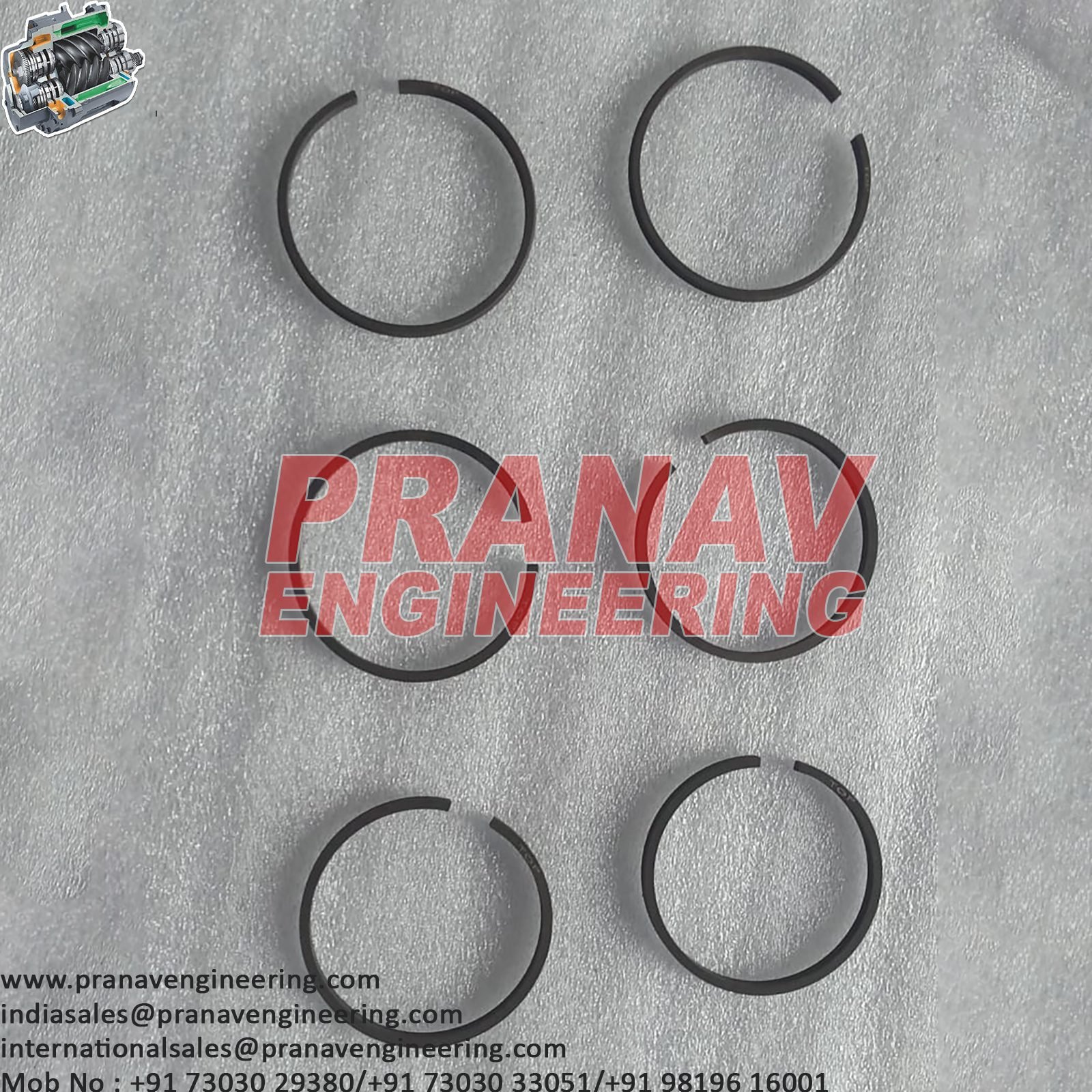 PISTON RING SET-37138146 - Image 2