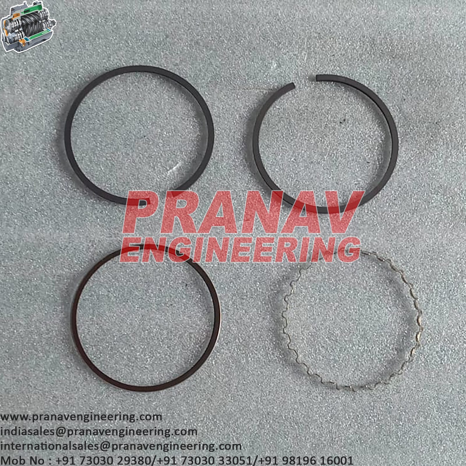 PISTON RING SET-70241963 - Image 2