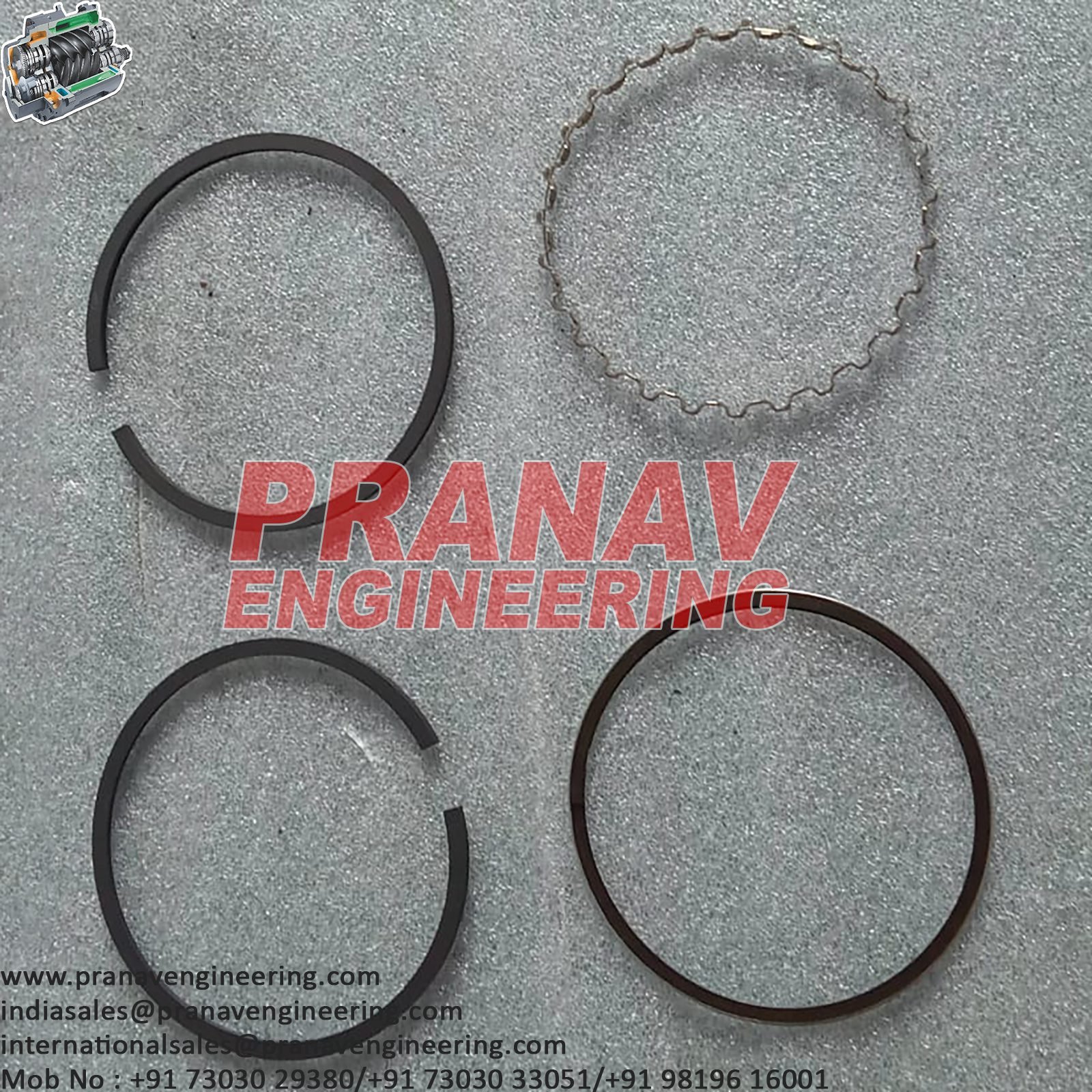 PISTON RING SET-70241963 - Image 3