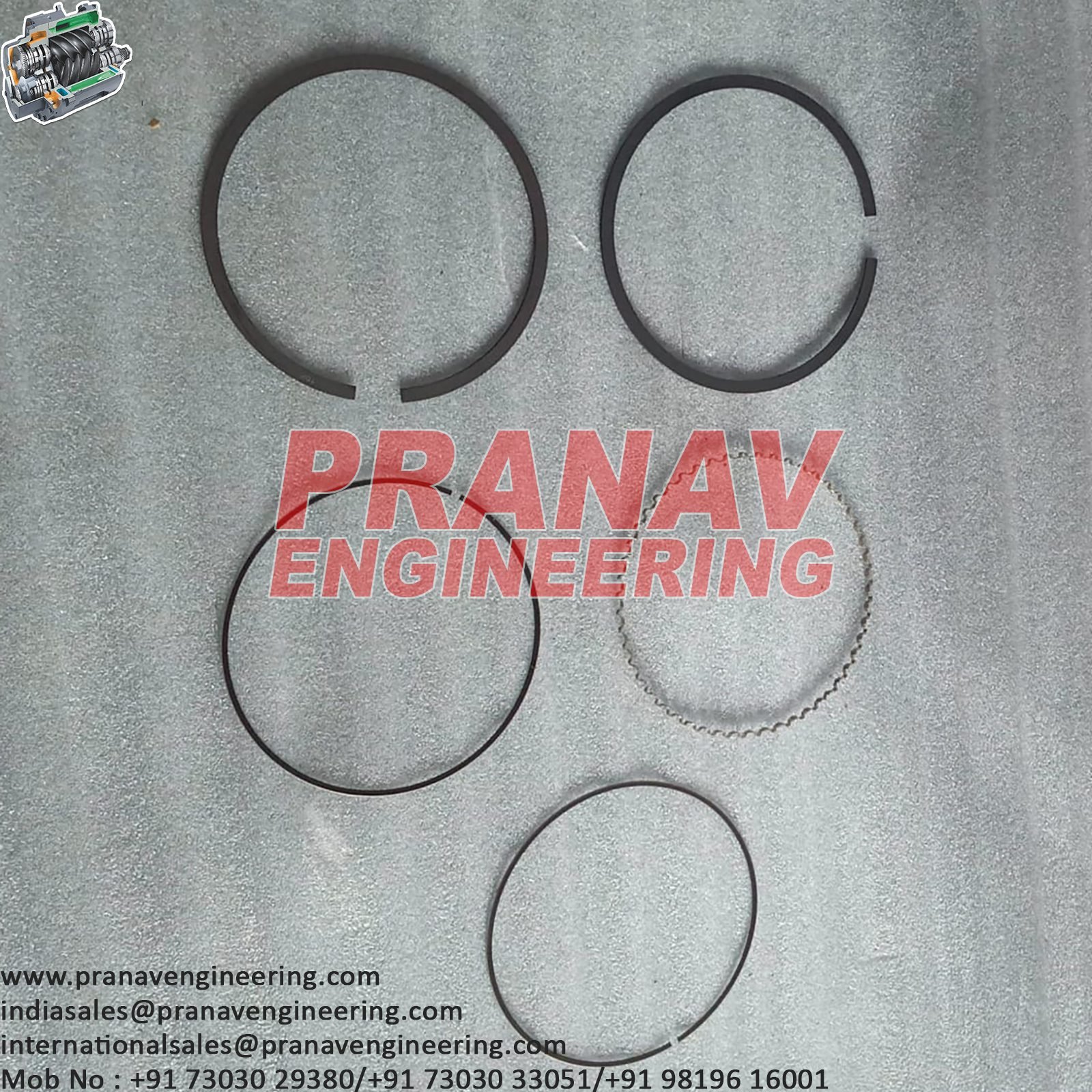 PISTON RING SET-70241971 - Image 2