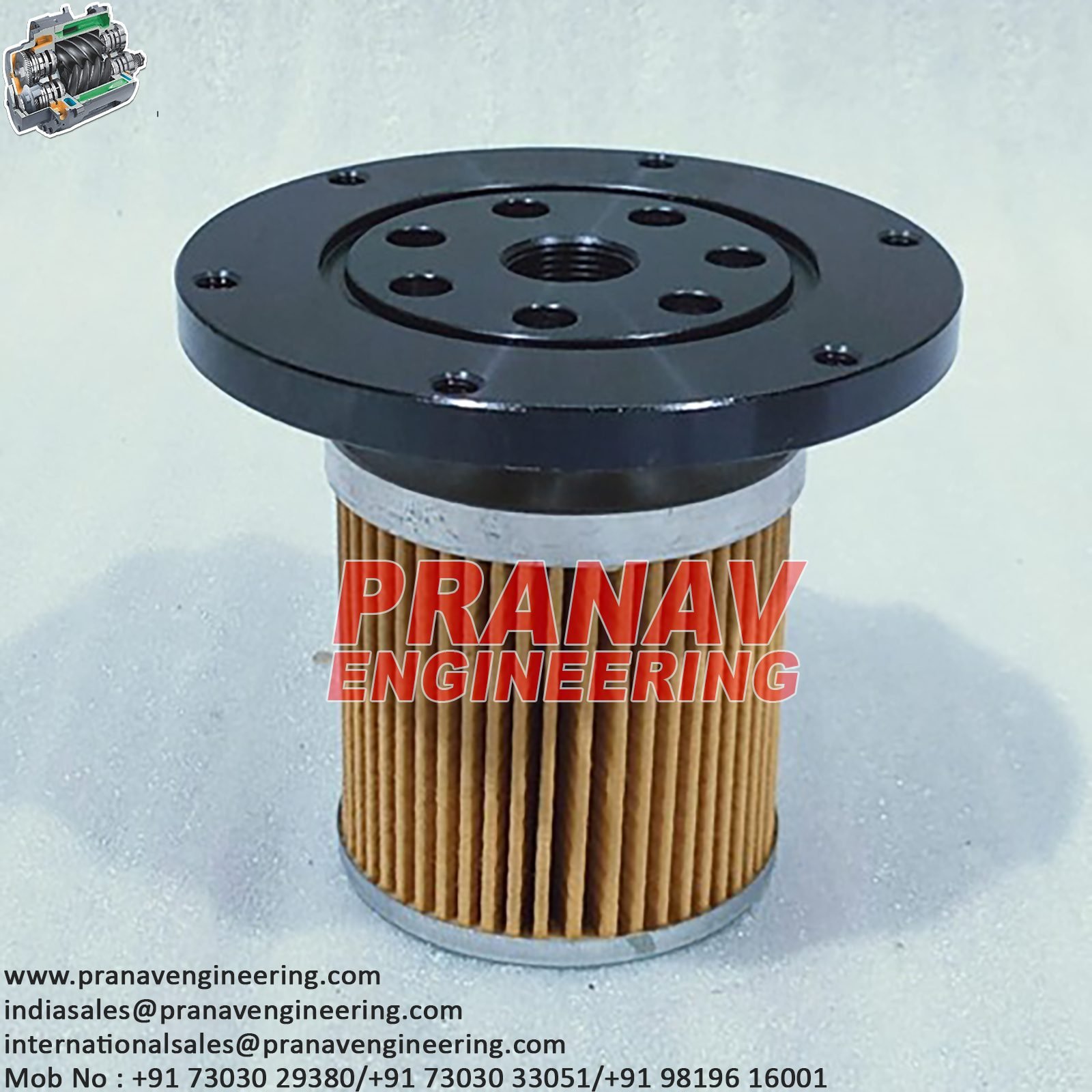 OIL FILTER WITH FLANGE - B011104620003
